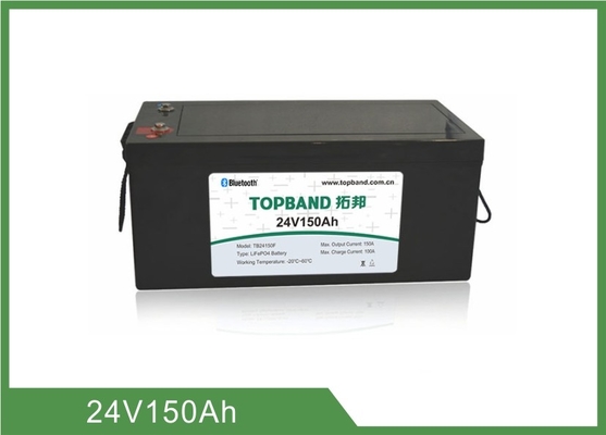 Nano LiFePO4 Rechargable Lithium Battery 24V 150Ah Light Weight