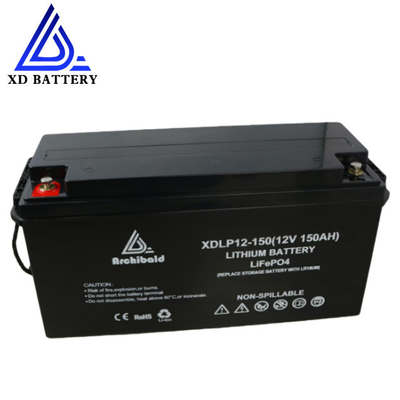 キャラバン12v 150ah Lifepo4電池のパックIP65 MSDSのリチウム キャンピングカー電池