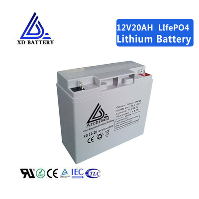 20AH 12v Rvのための深い周期のリチウム イオン電池、OEM李イオンRv電池