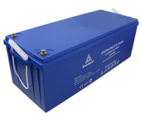 注文の太陽24v 200ah Lifepo4電池のセリウムの証明書